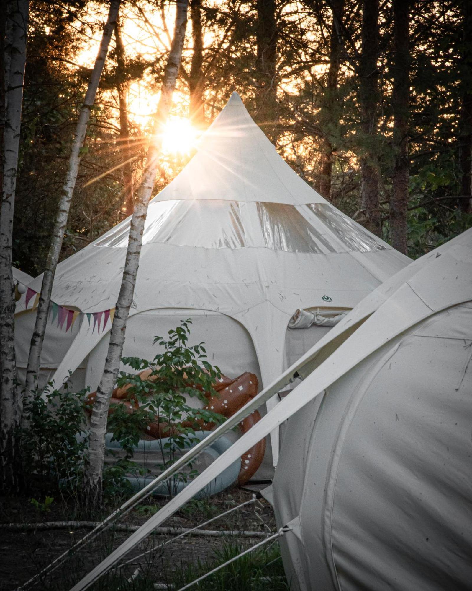 Raus Und Gut Glamping Am Graebendorfer See Drebkau Экстерьер фото