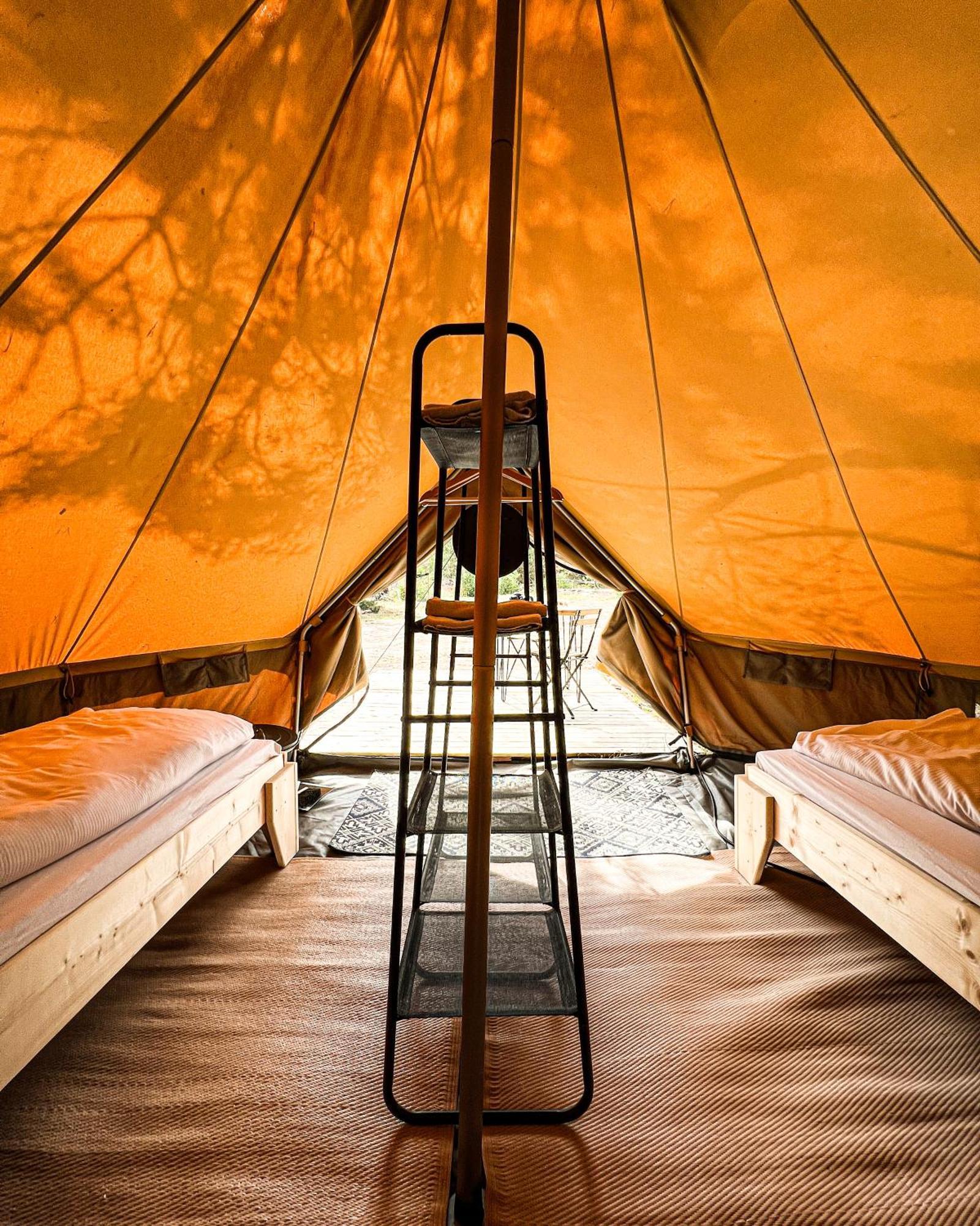 Raus Und Gut Glamping Am Graebendorfer See Drebkau Экстерьер фото